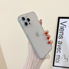 Load image into Gallery viewer, SIDE SPARKLY CLEAR IPHONE CASE WITH CAMERA PROTECTOR
