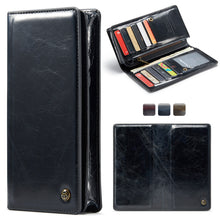Load image into Gallery viewer, Luxury Leather Universal Flip Wallet Phone Case
